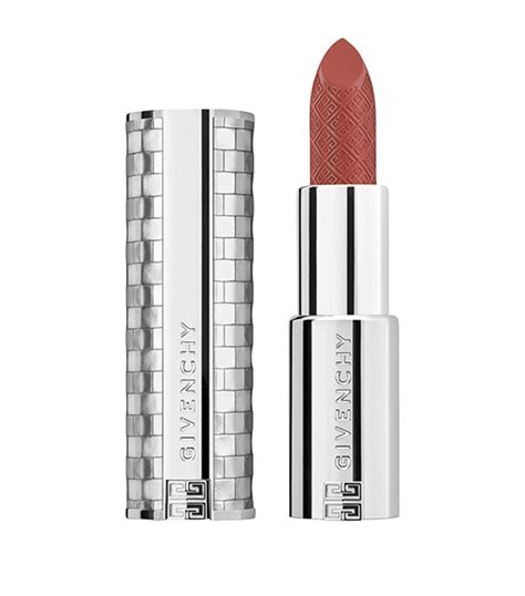 givenchy destroyed red|Givenchy rouge interdit lipstick.